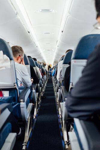 Airplane passengers