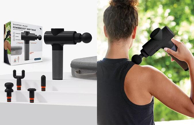 Sharper Image Powerboost Deep Tissue Massager