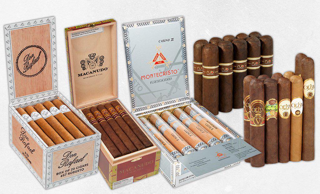 Cigar selection from Thompson Cigar